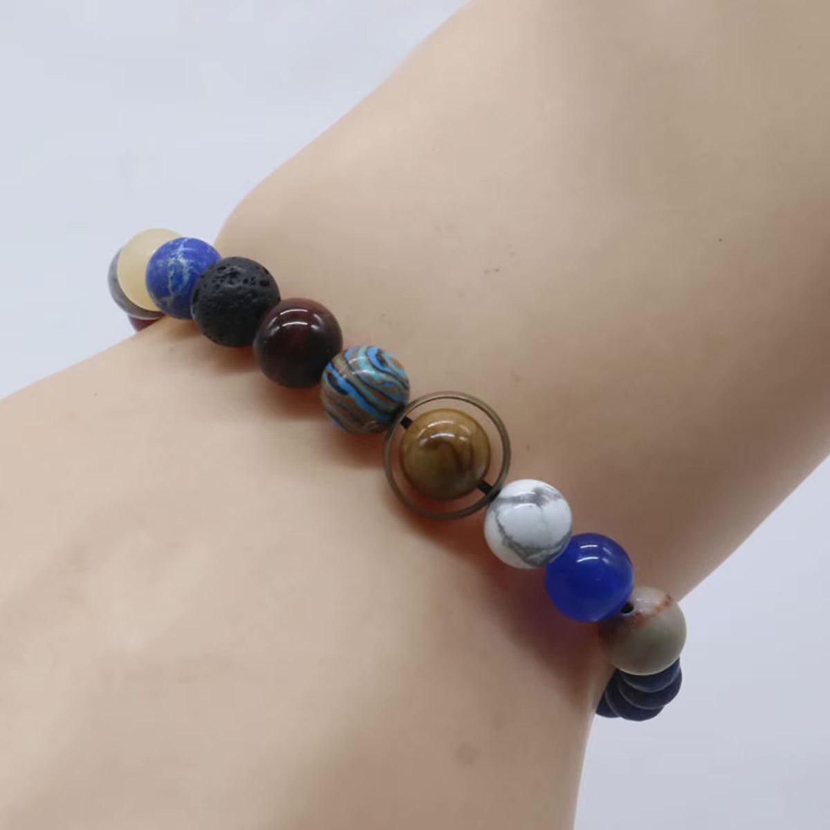 The Mystique enchanting Cosmic Solar System Bracelet
