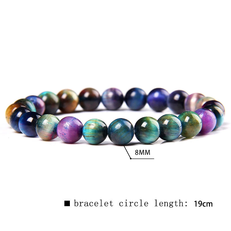 Unique Mystique Natural Tiger Eye Stone Bracelet