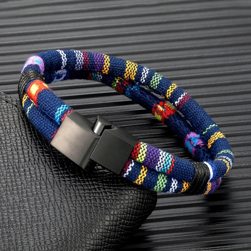Surfer Adventure Suede Rope Bracelet