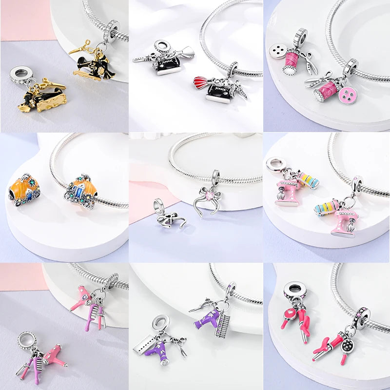 Pretty Lady Charm Pendants