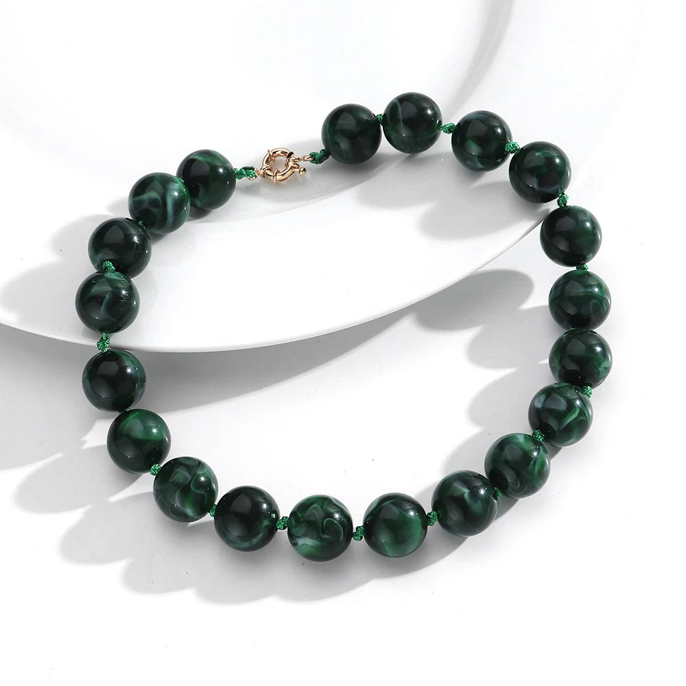 Vintage Paris Beads Choker Necklaces
