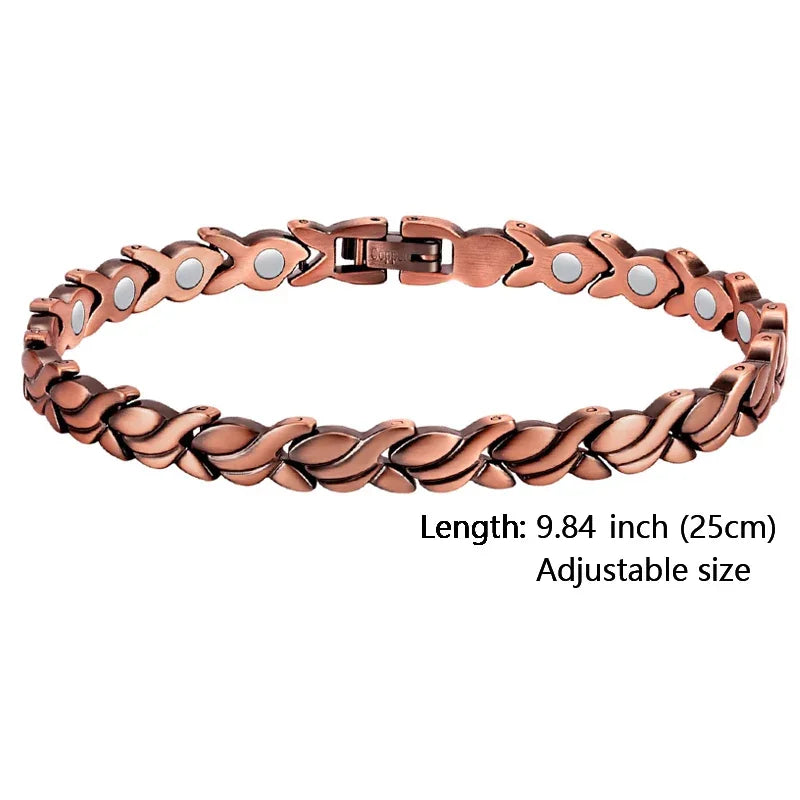 "Ultra Strength Healing Copper Magnetic Anklets"
