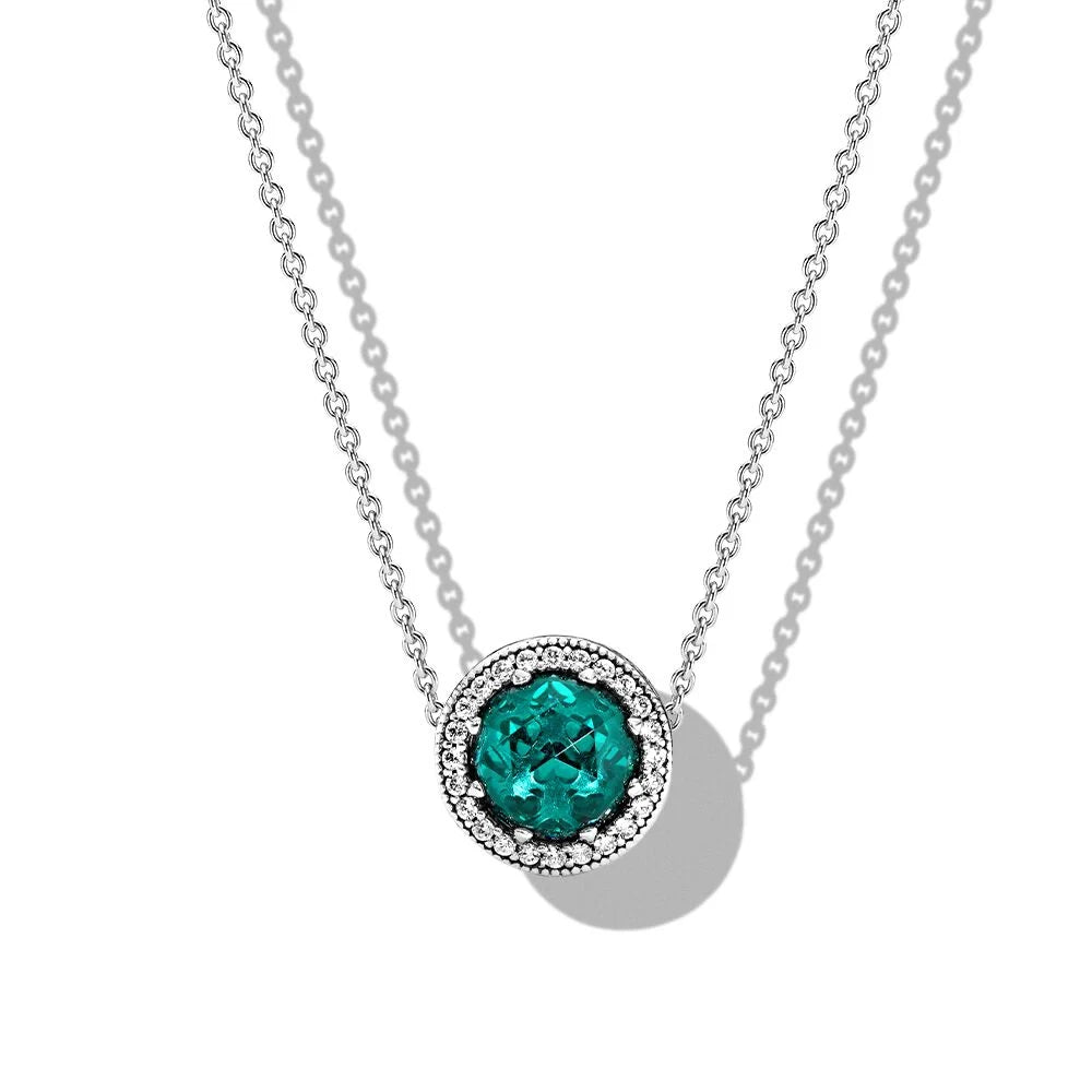 New Heart Shaped Daisy Charm Pendant Necklace