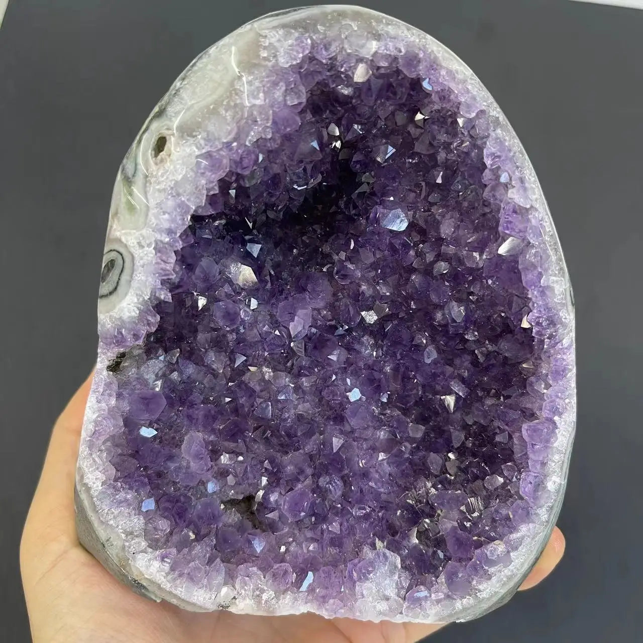 Uruguayan Amethyst Raw Minerals Natural Crystal Cluster