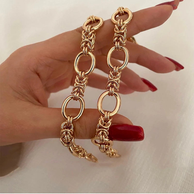 Luxury Gold Raunchy Link Bracelet
