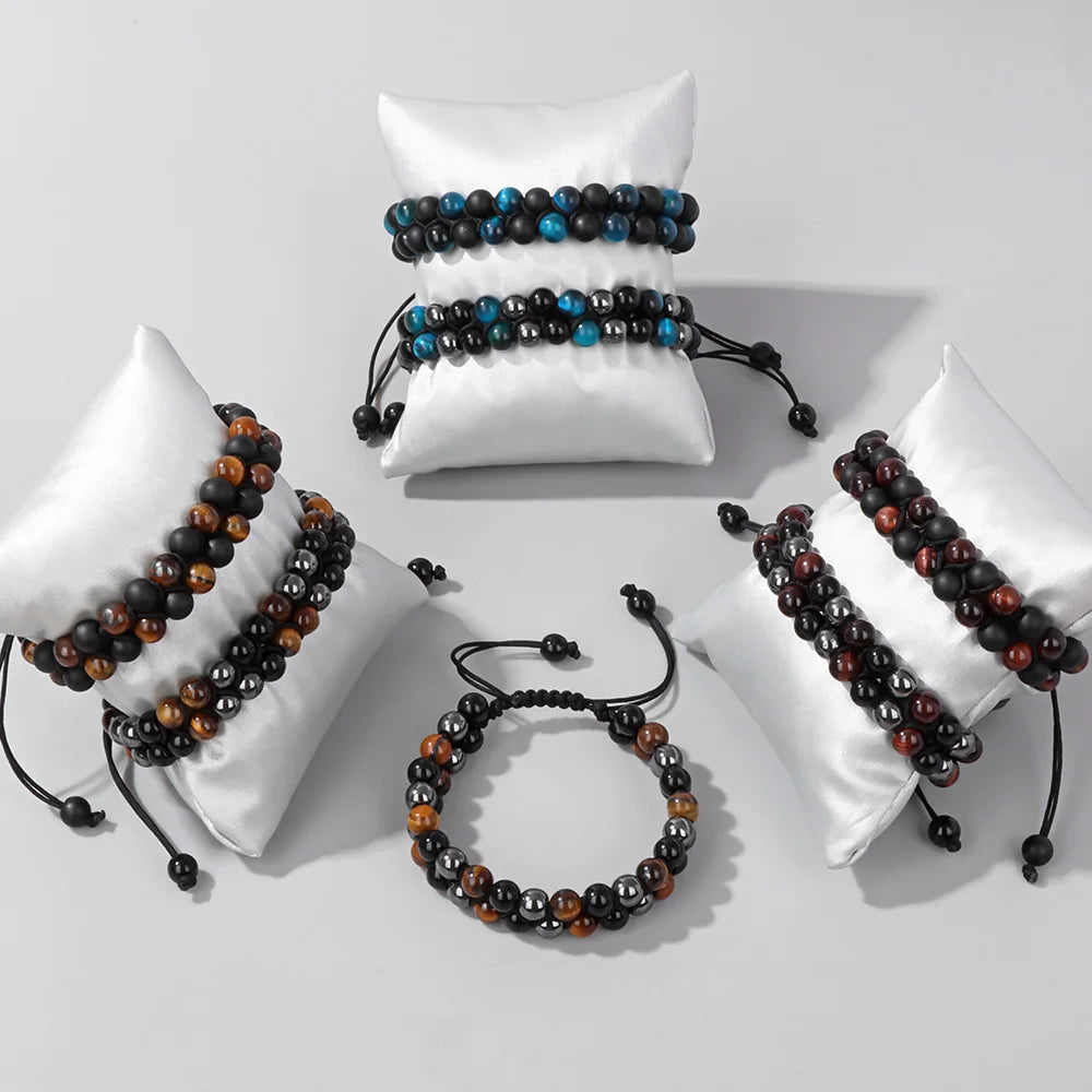 Double-layer Powerful Distance Charm Bracelets