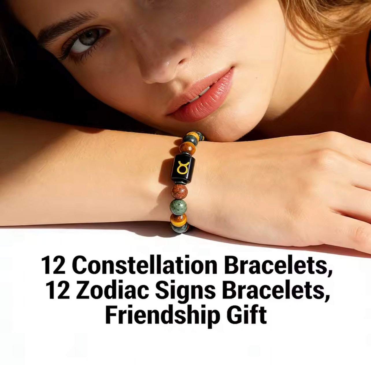 Crystal Cosmic Zodiac Sign Bracelet Constellation Bracelet