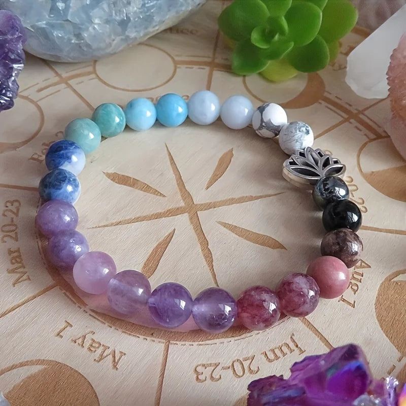 Healing Spiritual Peace, Tranquility, Self-Love, Anxiety Relief Bracelet