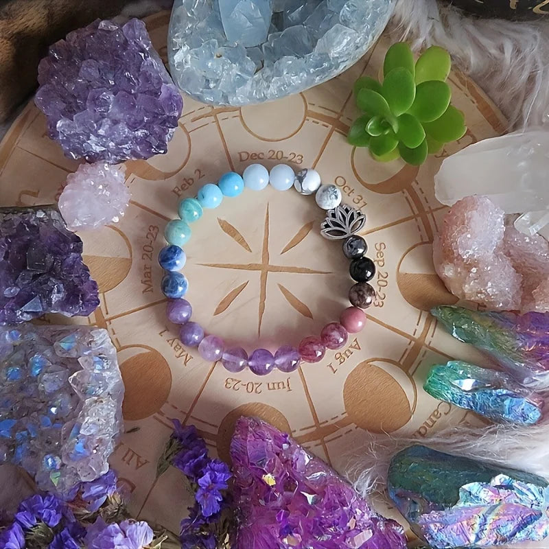Healing Spiritual Peace, Tranquility, Self-Love, Anxiety Relief Bracelet