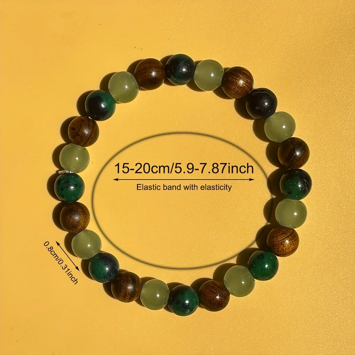 Attraction Crystal Wealth and Prosperity Natural Stone Bracelet
