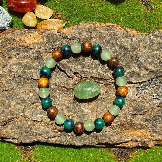 Attraction Crystal Wealth and Prosperity Natural Stone Bracelet