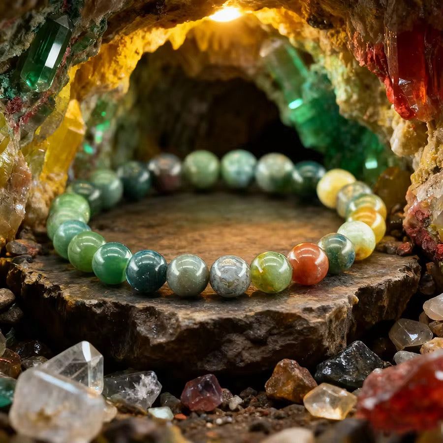 Original Beautiful Crystal Cave Natural Stone Bracelets