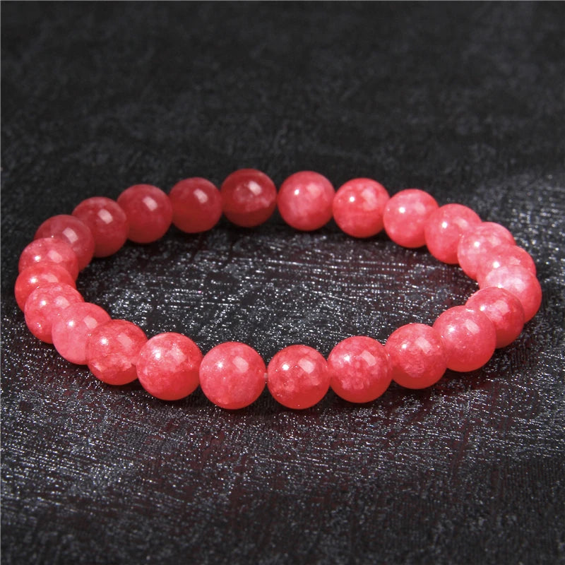 Pink Series 2 Natural Stone Bracelets