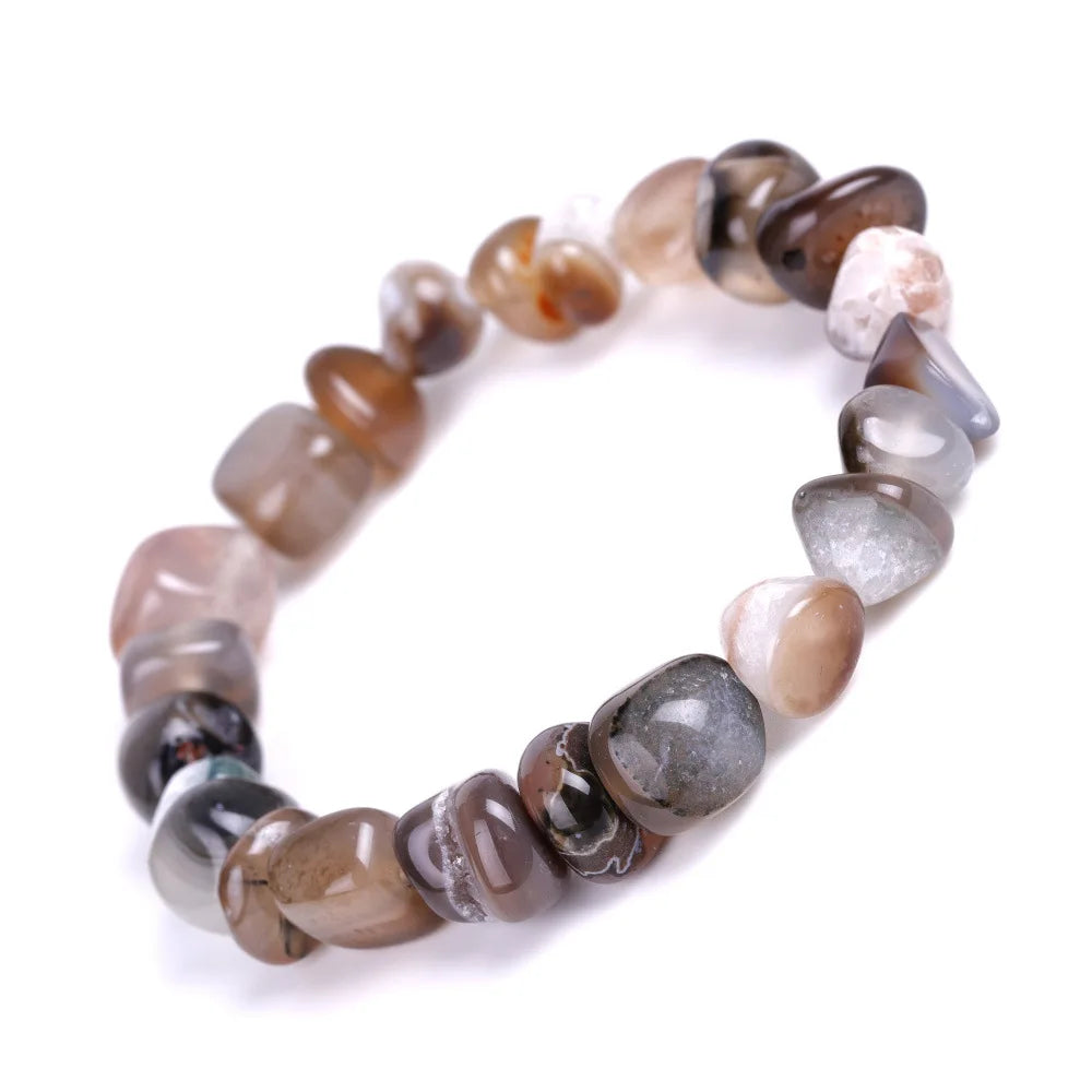 Natural Irregular Stone Beads 7 Chakra Bracelets