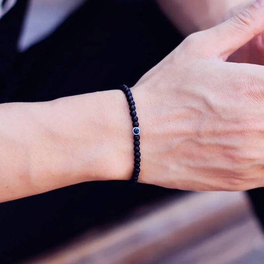 Protection Evil Eye Natural Stone Bracelet