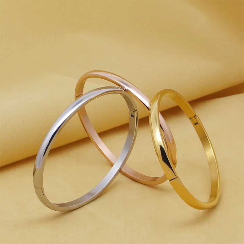 Oval Parent-Child Series Love Bangle