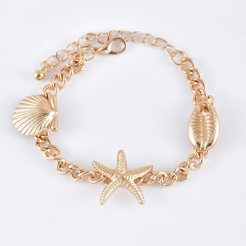 Beautiful Starfish Mixed Shell Bracelets