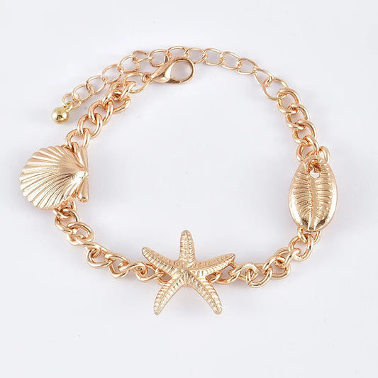Beautiful Starfish Mixed Shell Bracelets