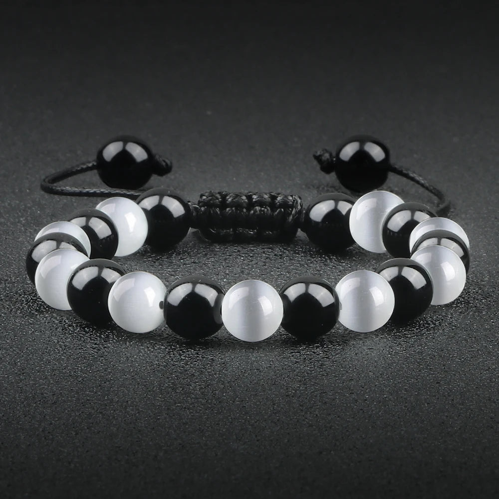 Smooth Elegance Crystal Stone Healing Bracelet