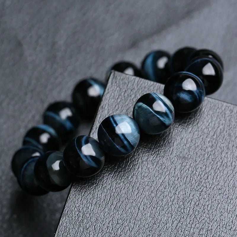 Lightning Blue Tiger Eye Bracelets