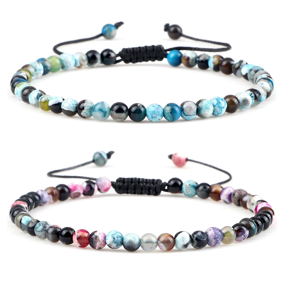 Mini Series Crystal Natural Stone Bracelets