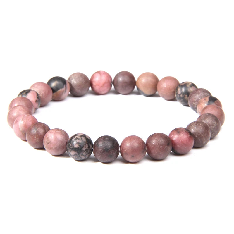 Pink Series 2 Natural Stone Bracelets