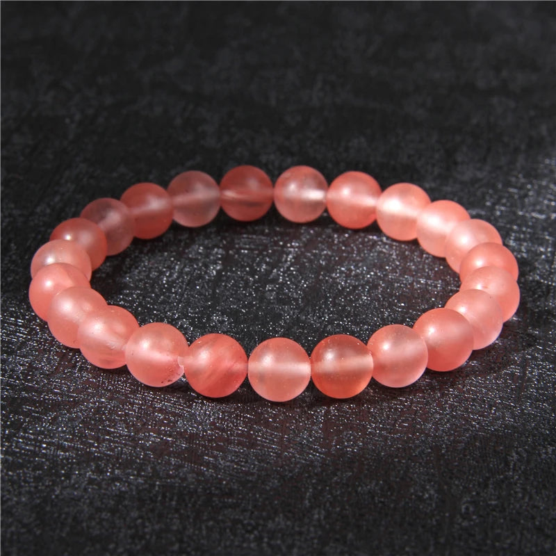 Pink Series 2 Natural Stone Bracelets