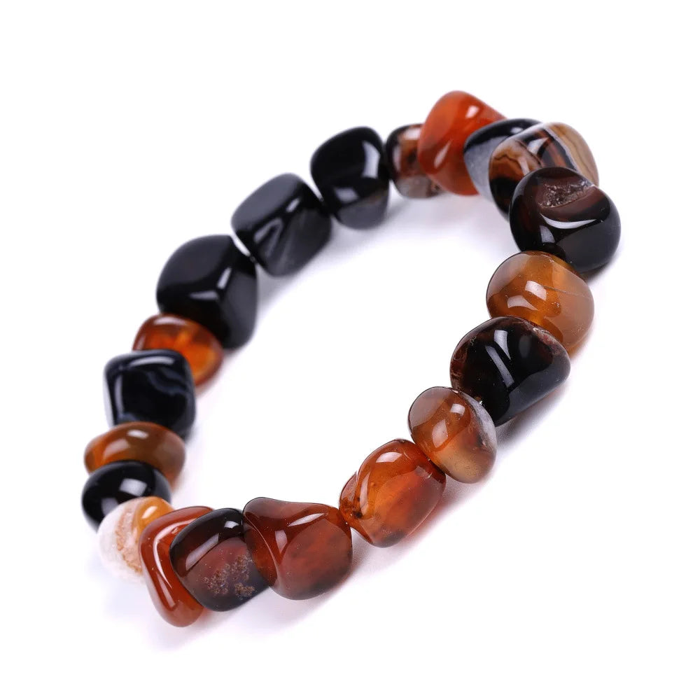 Natural Irregular Stone Beads 7 Chakra Bracelets