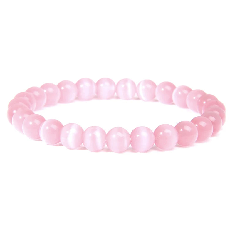Pink Series 2 Natural Stone Bracelets