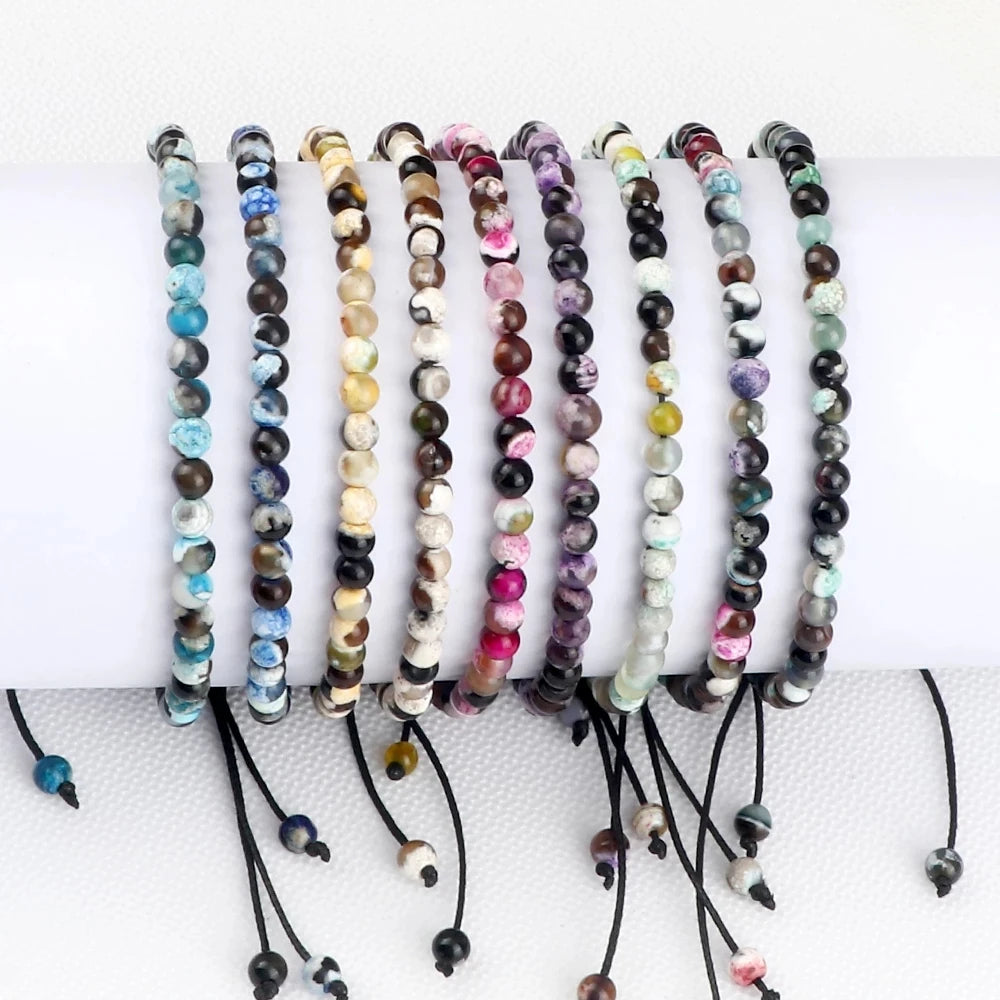 Mini Series Crystal Natural Stone Bracelets