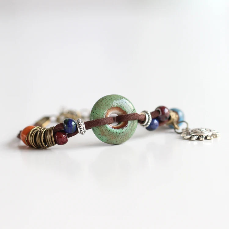 Sun Charm Ceramic bracelets