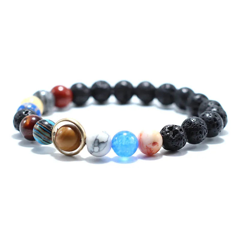 The Mystique enchanting Cosmic Solar System Bracelet