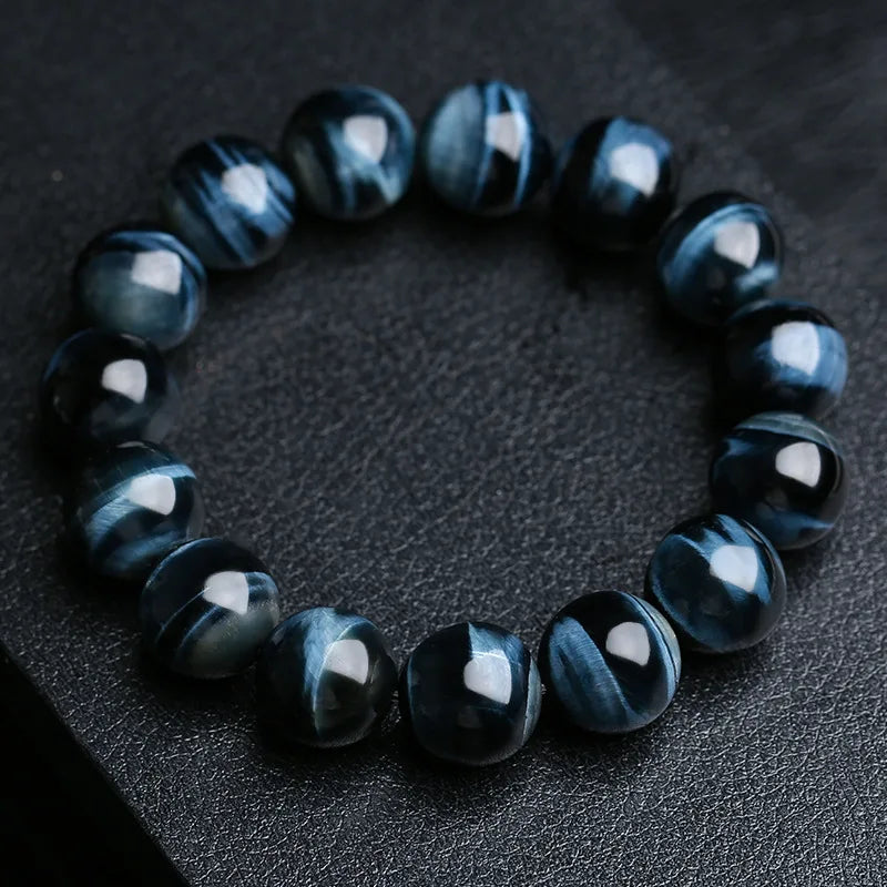 Lightning Blue Tiger Eye Bracelets