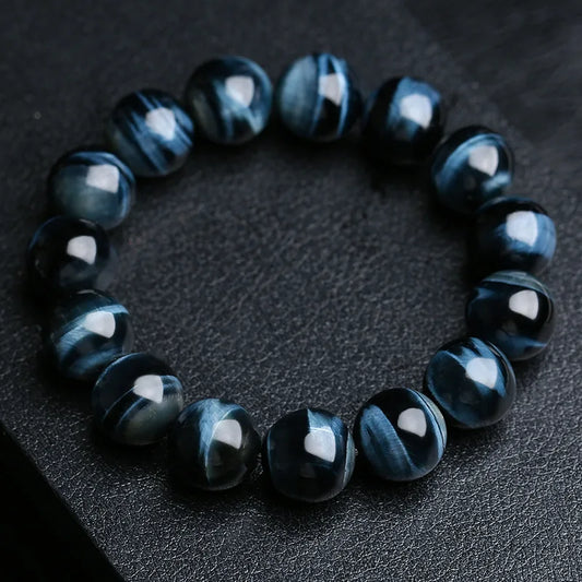 Lightning Blue Tiger Eye Bracelets