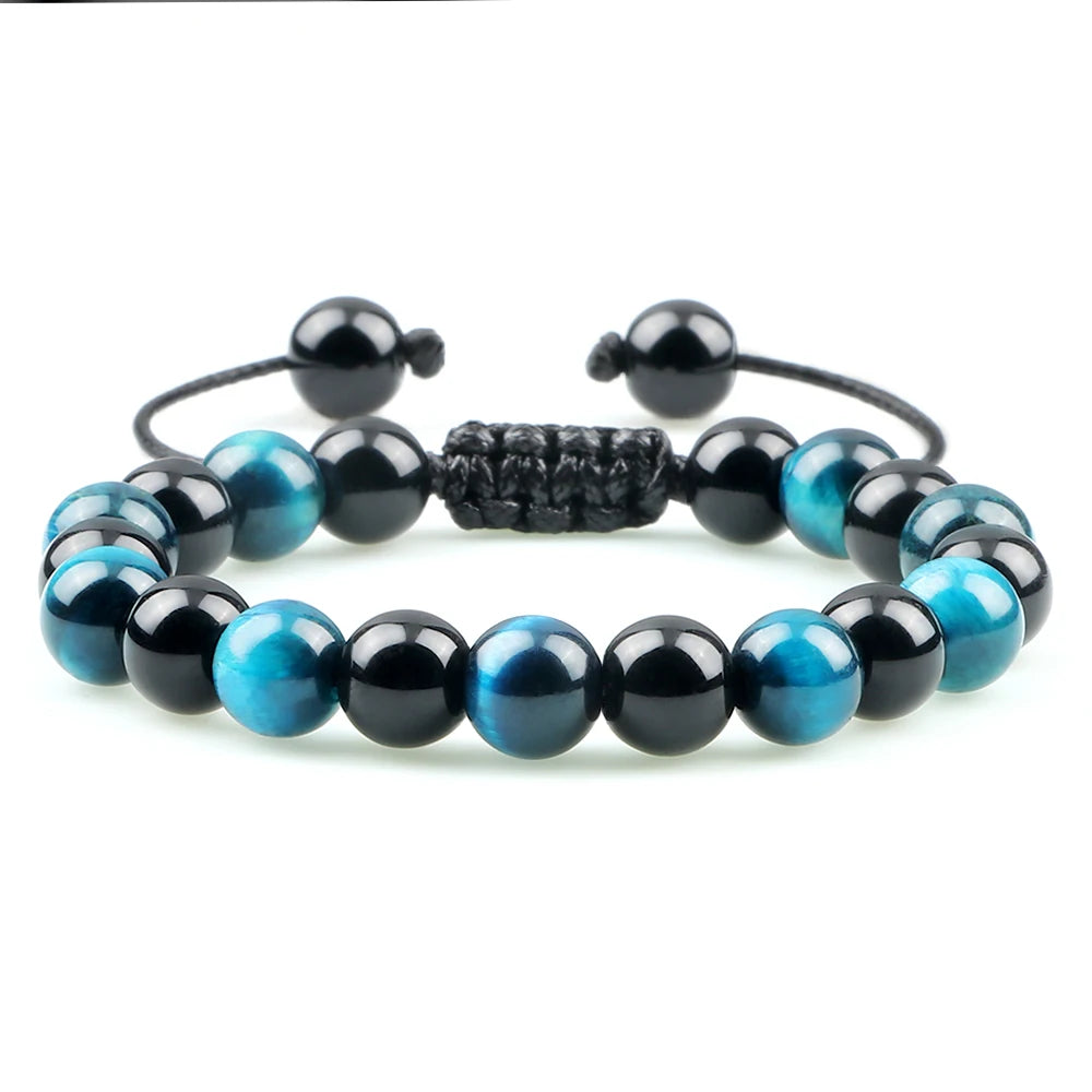 Smooth Elegance Crystal Stone Healing Bracelet