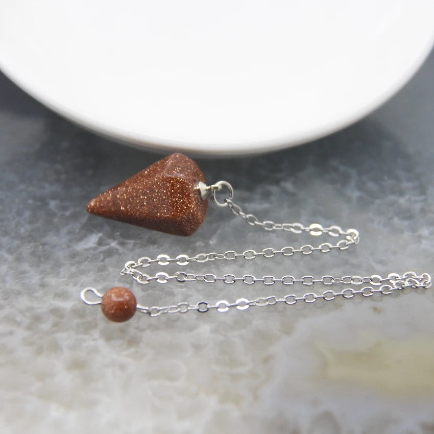 Spiritual Divination Cone Crystal Pendulums