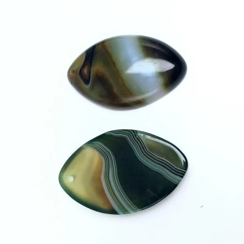 Marquise Cabochons Stone Pendant