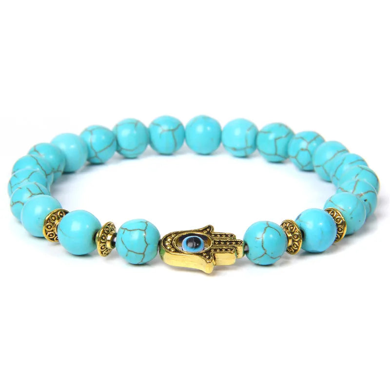 Fatima Hand & Evil Eye Charm Protection Bracelets