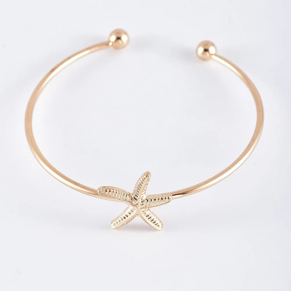 Beautiful Starfish Mixed Shell Bracelets