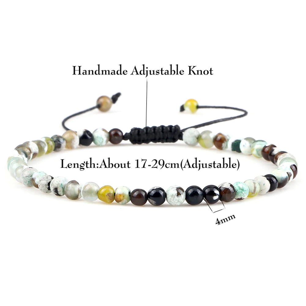 Mini Series Crystal Natural Stone Bracelets