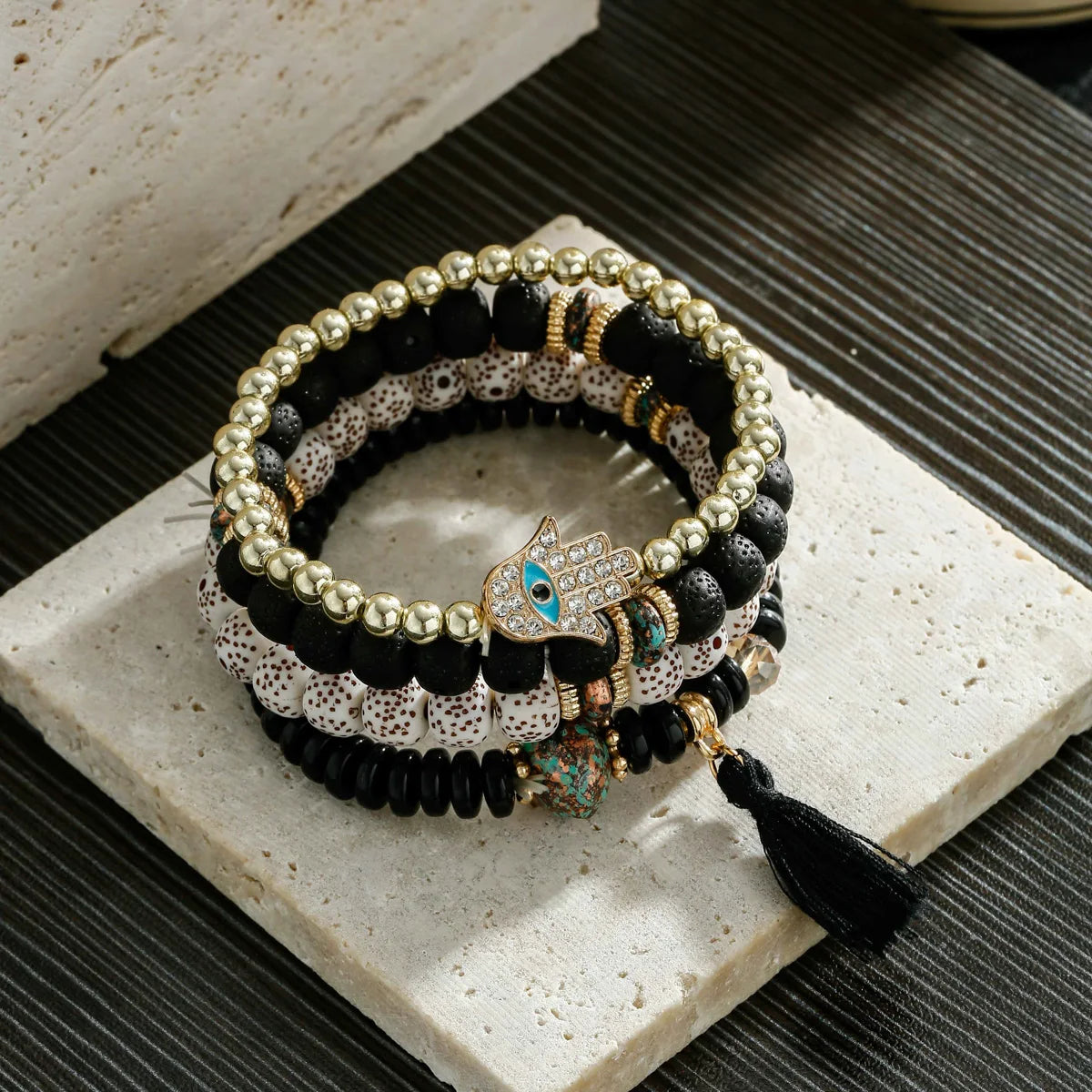 Beautiful Bohemia Pendants Layered Bracelets