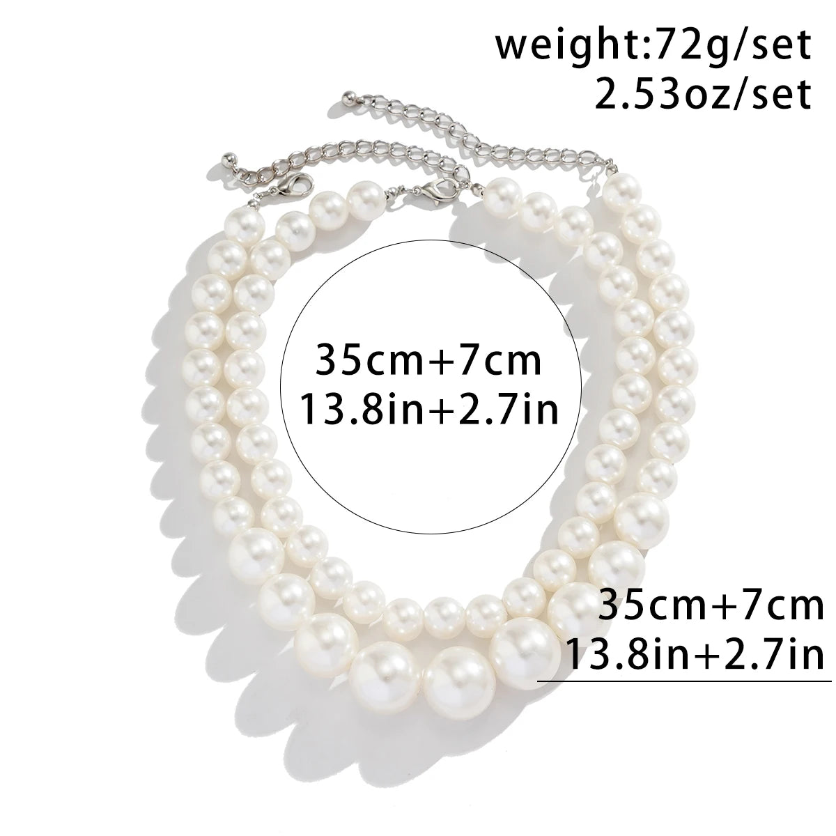 Timeless Beauty Pearl Choker Necklaces