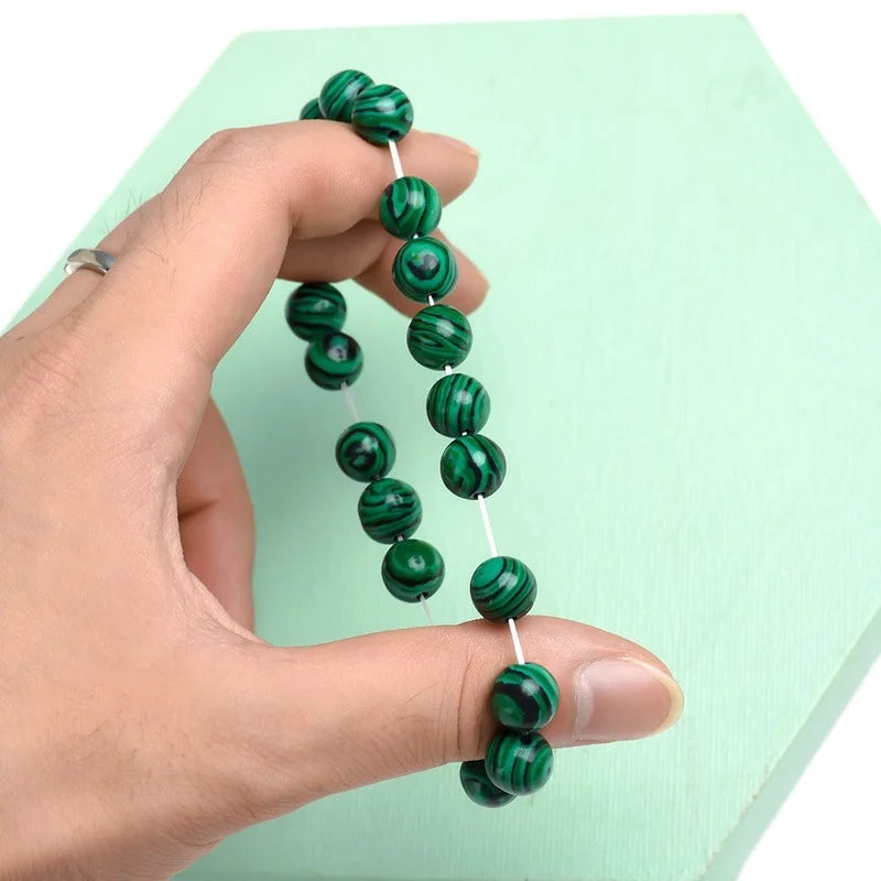Chrysocolla Malachite Bracelet Healing Stone Bracelets