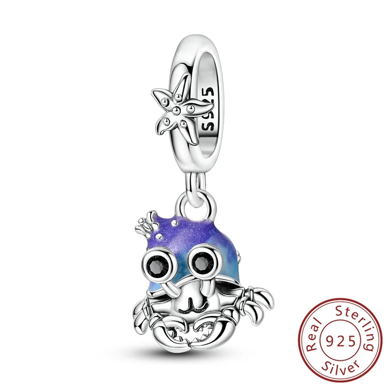 Summer Ocean Blue Pendant Charms