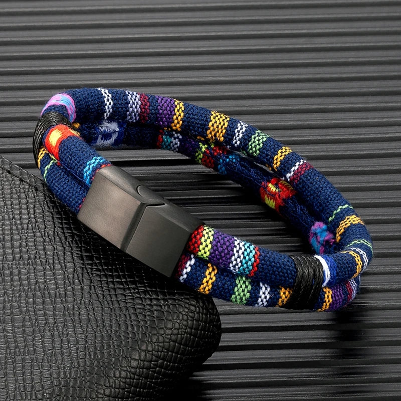 Surfer Adventure Suede Rope Bracelet