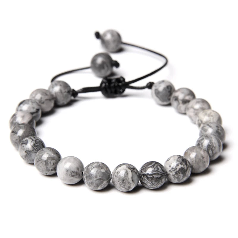 Couple Distance Energy Bracelets Natural Stone Healing