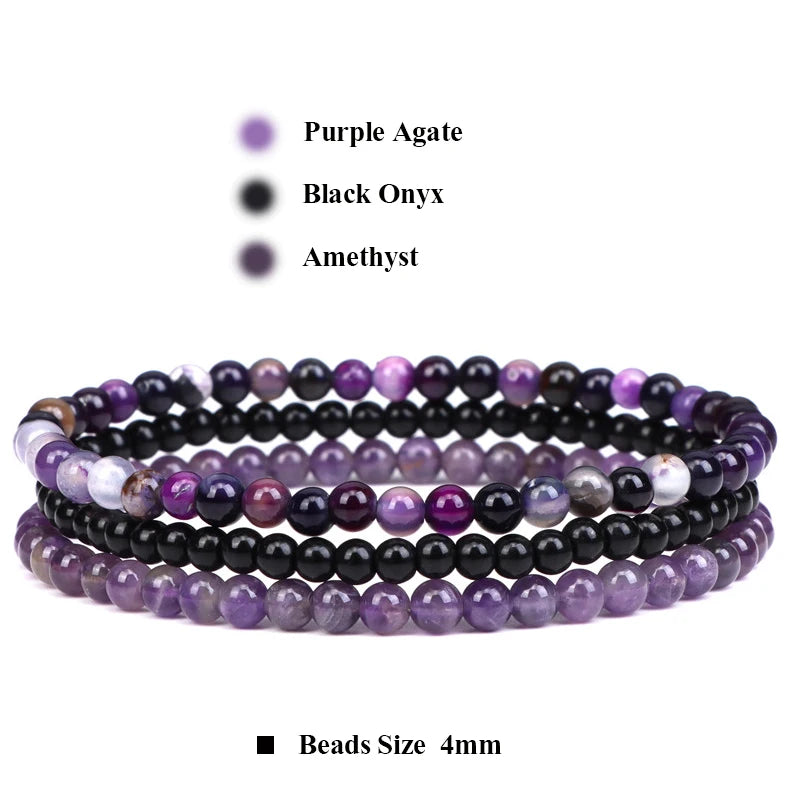 Mix Match 3pcs Beads Bracelets Sets