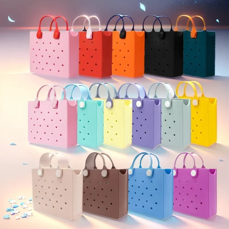 Pastel Palettes Rainbow Tote Handbag