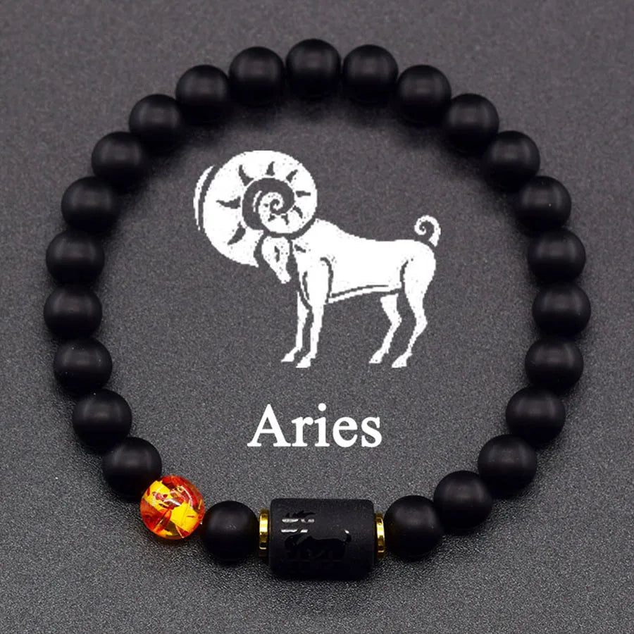 Crystal Cosmic Zodiac Sign Bracelet Constellation Bracelet