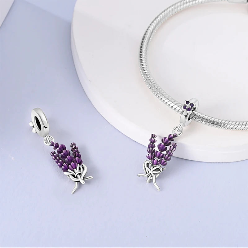 Romantic Bouquet Flower Love Language Theme Charms